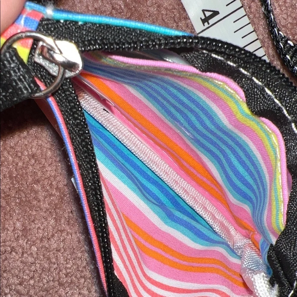 Scout Multicolor Striped Phone Bag Set